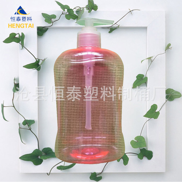500ml日化用品包装pet清洁剂塑料瓶 生产加工泡沫洗手液瓶子1