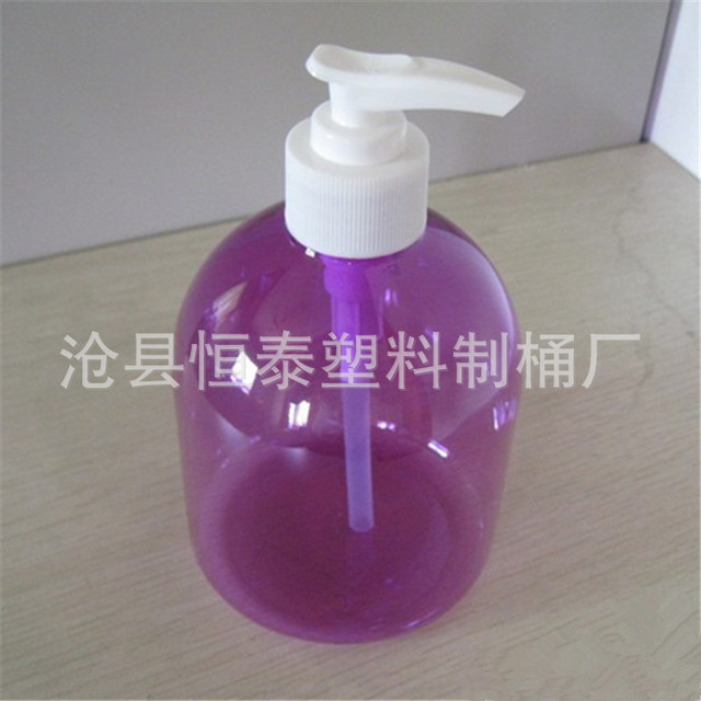 日化沐浴露瓶 PET洗手液瓶 厂家直销新款 500ML按压式洗手液瓶