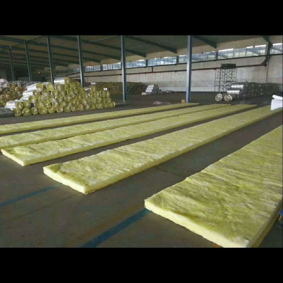 玻璃棉板保温墙体贴箔保温吸音材料大量供应 加工定制玻璃棉卷1