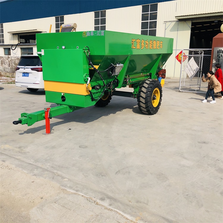 大田粉剂肥撒料车 2FGH-8汇德 农田撒有机肥设备 大棚复合肥抛撒车8