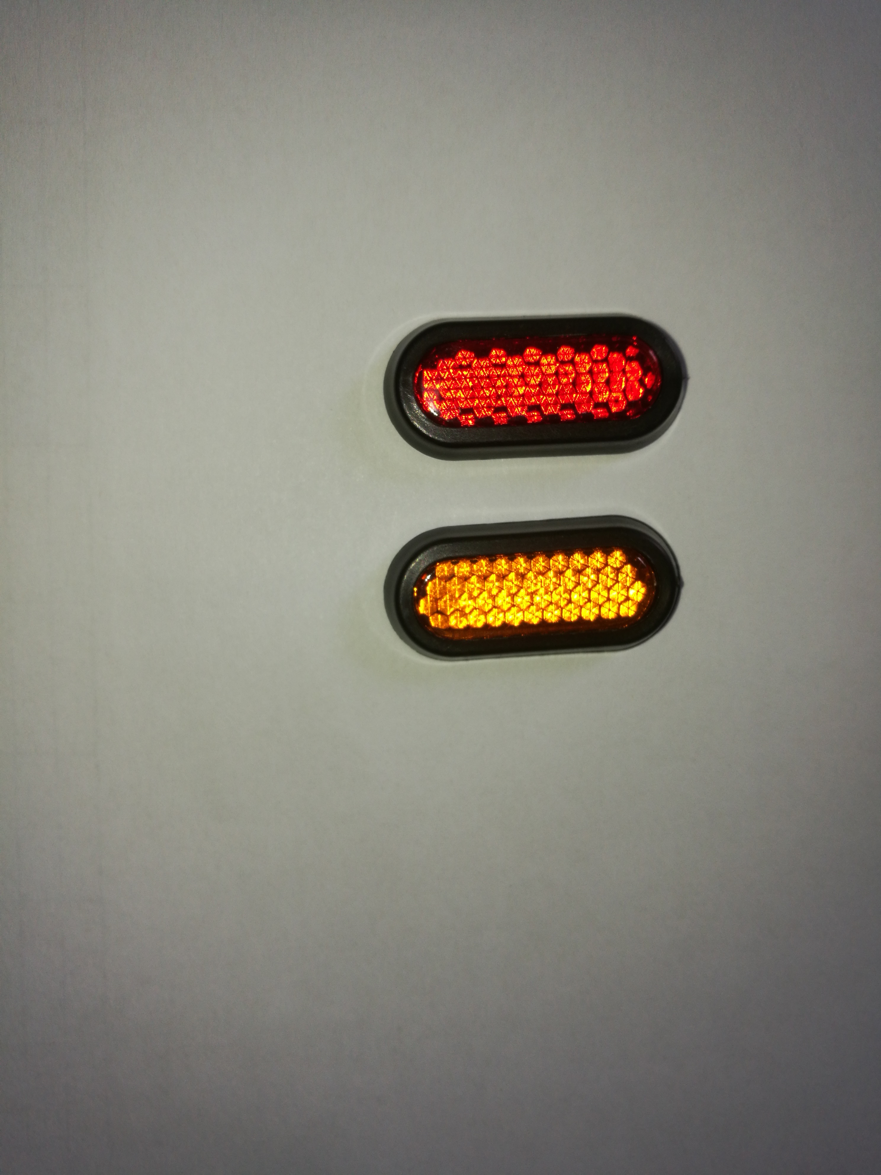 车辆安全反光片 自行车平衡车夜骑警示反射片 粘贴式反光反射板1