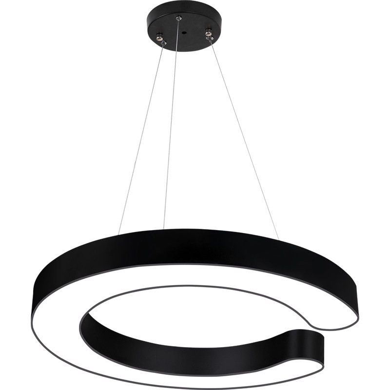 圆环吊灯 3D工业风吊灯组合 餐厅吊灯工业风创意个性灯具1