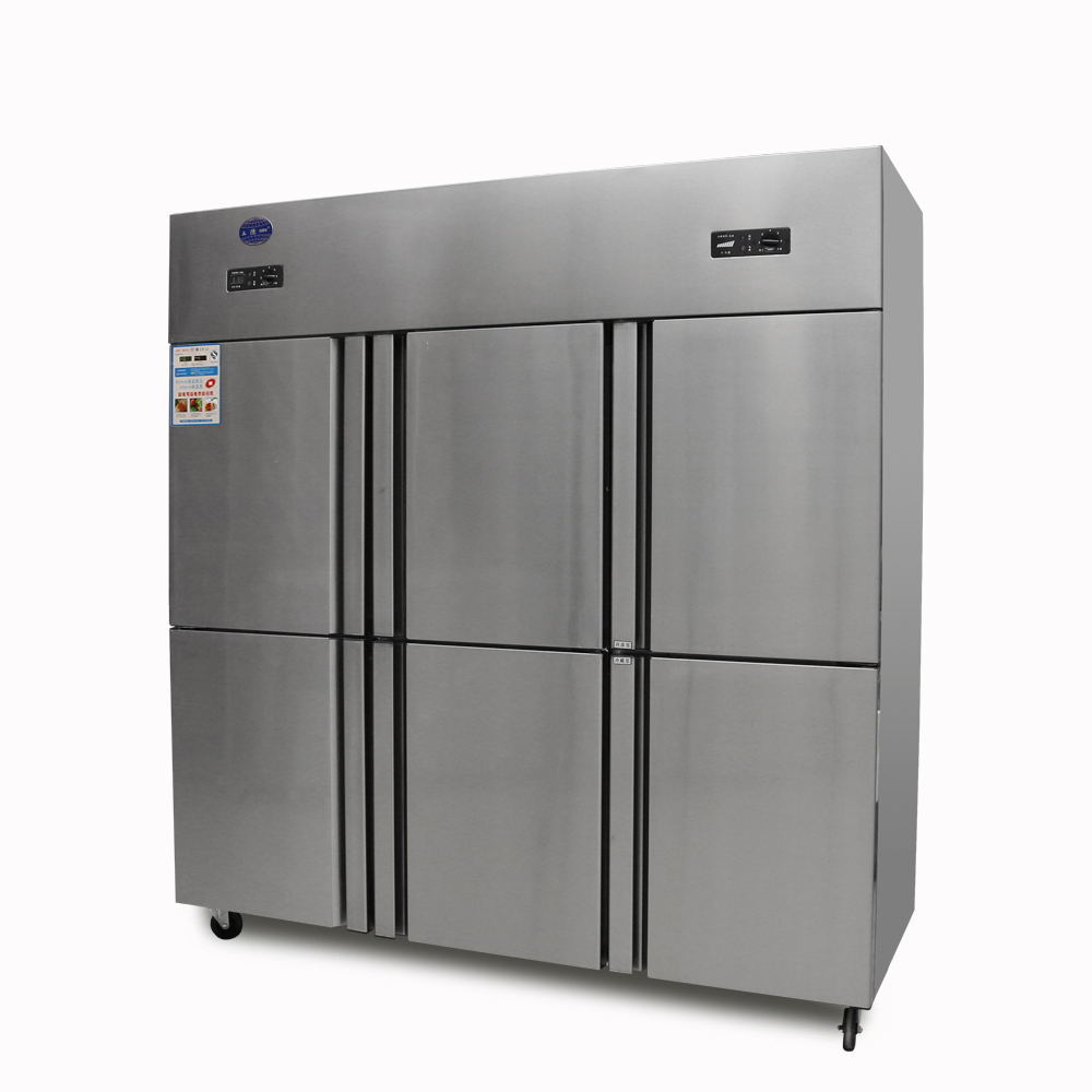 保鲜冷藏设备 立德商用冰箱工程款双门四门六门可选2