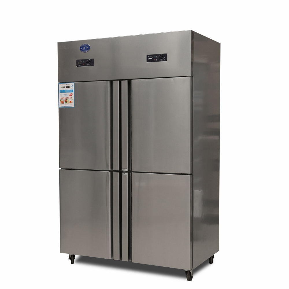 保鲜冷藏设备 立德商用冰箱工程款双门四门六门可选