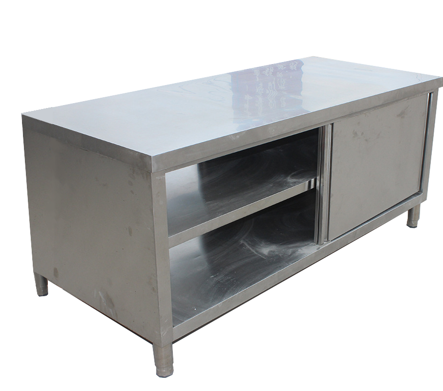 上海厨房设备厂家定做双通道打荷台 不锈钢厨房设备量身定做 厨房不锈钢操作台1