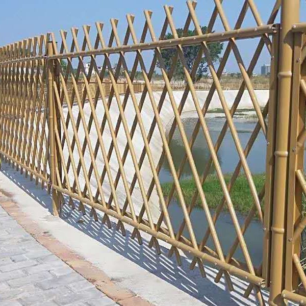 竹节护栏 款式齐全可定制 森都新型竹节护栏厂家 园艺护栏