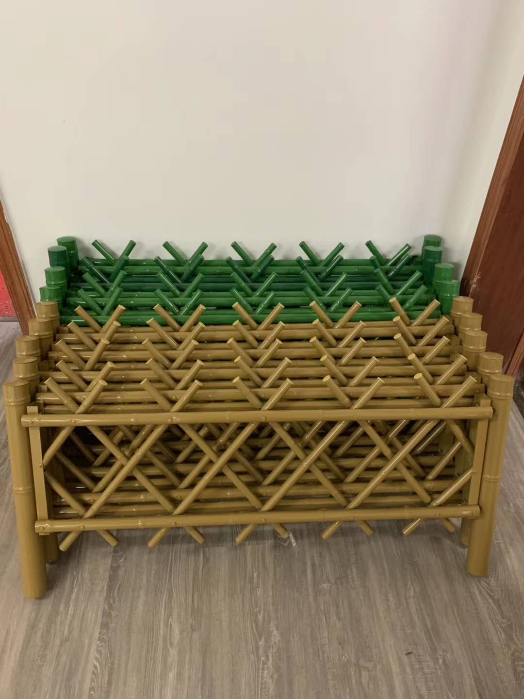 竹节护栏 款式齐全可定制 森都新型竹节护栏厂家 园艺护栏1