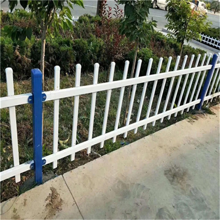 园艺护栏 折弯花池围栏护栏 启诚现货供应 绿化带带弯护栏
