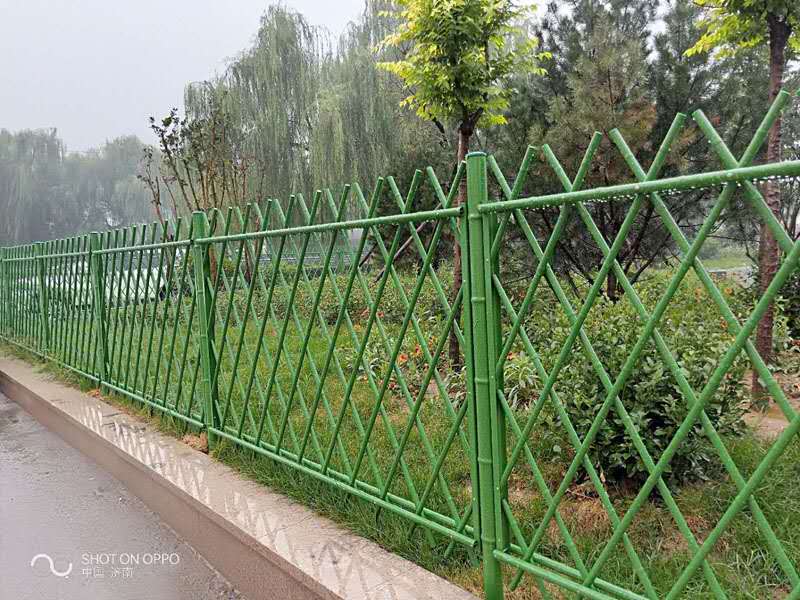 竹节护栏 款式齐全可定制 森都新型竹节护栏厂家 园艺护栏5