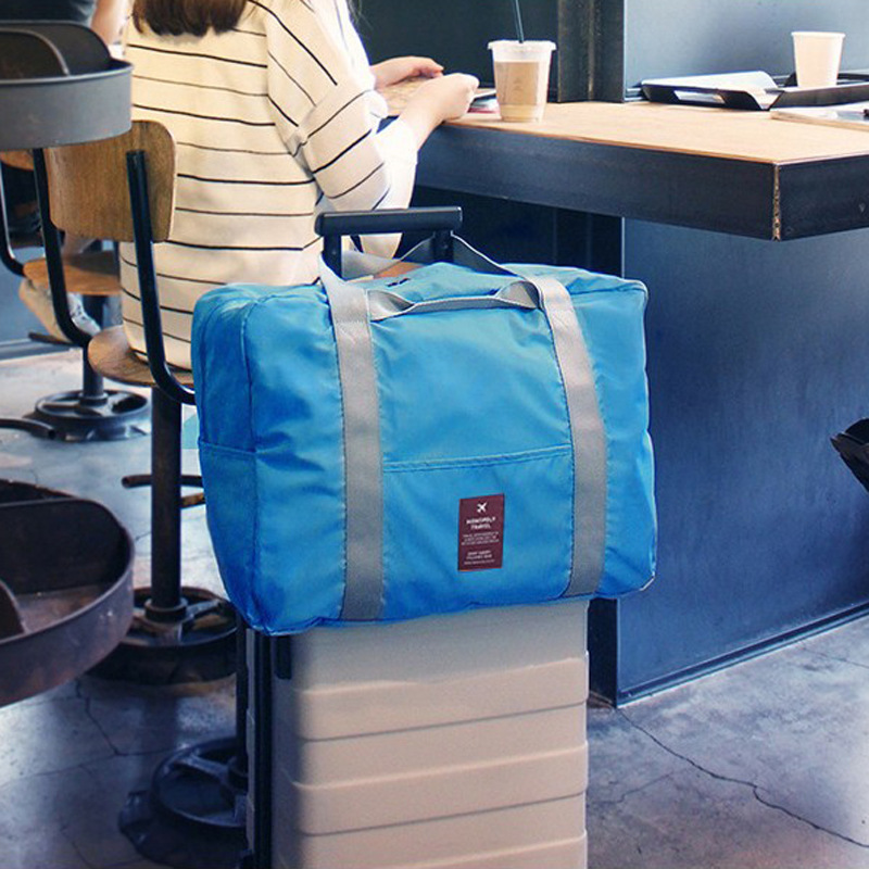 RONG.SHI.DAI 超轻可折叠旅行包购物单肩包男女手提包加大行李包4