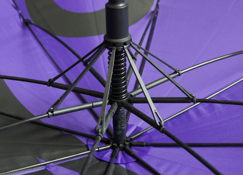 全纤维高尔夫雨伞 厂家订做30寸超大自动真双层高尔夫伞2