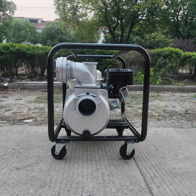 自吸泵 小型便携式汽油机水泵3寸农用灌溉抽水机HS30X2