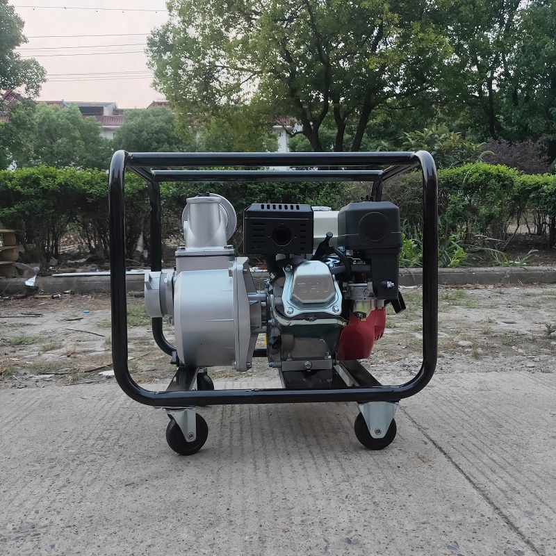 自吸泵 小型便携式汽油机水泵3寸农用灌溉抽水机HS30X3