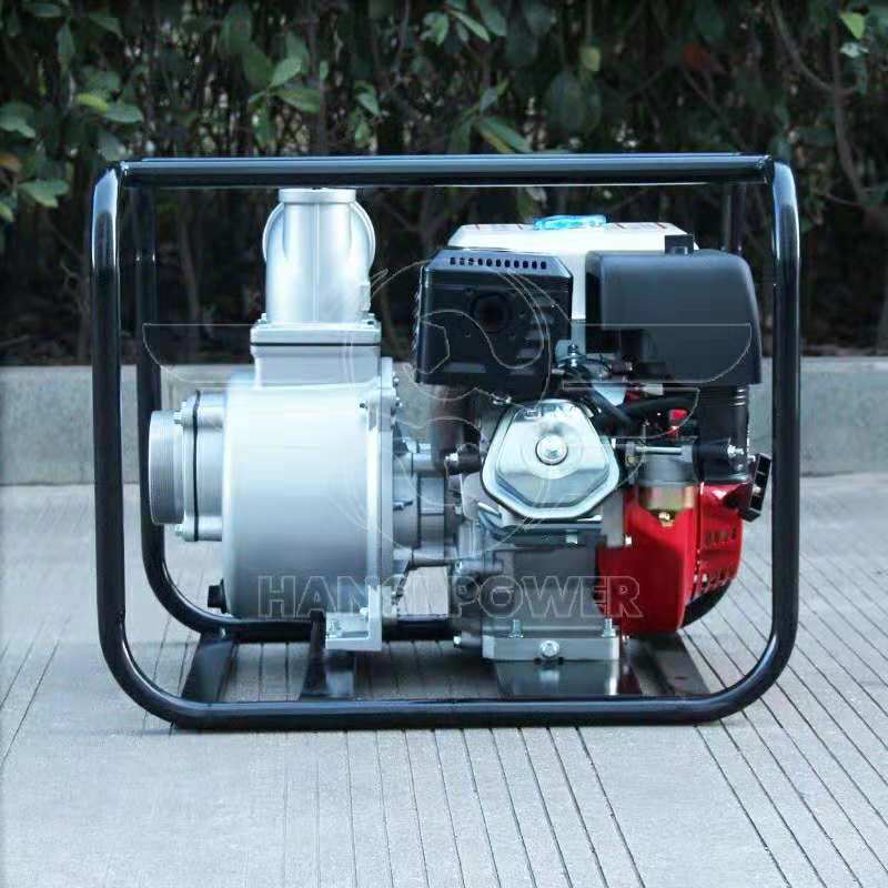 自吸泵 小型便携式汽油机水泵3寸农用灌溉抽水机HS30X4