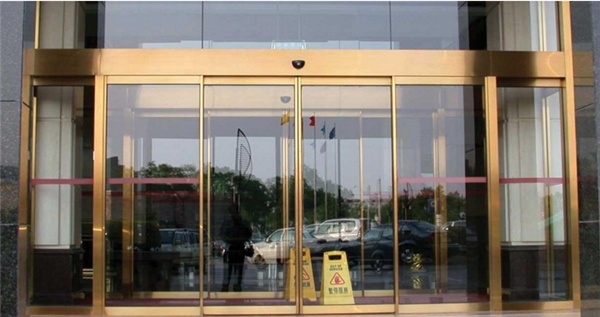 太原订做安装玻璃门有框无框玻璃门感应门 推拉门