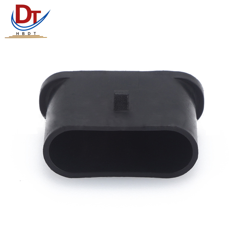 连接器 专用胶壳 防尘盖 盖帽 汽车线束 国产 黑色 DJ7041-1.5--21 保护盖2