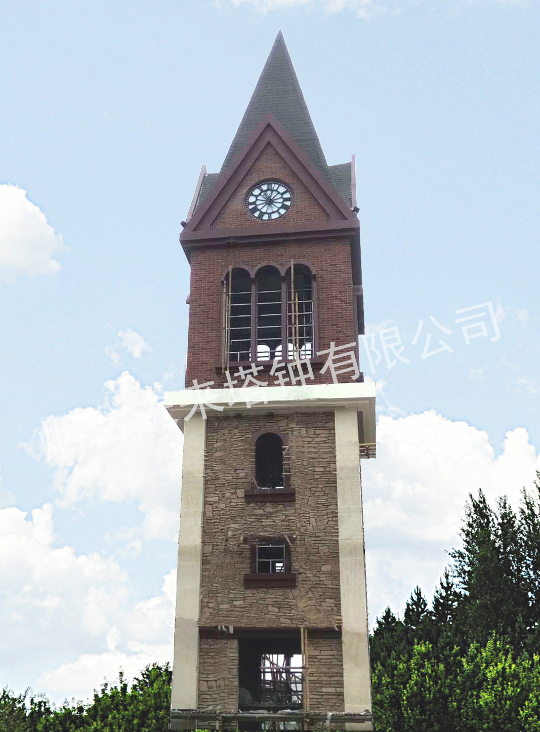 烟台未来塔钟厂家供应户外大钟 建筑塔钟 外墙塔钟WL-VII2