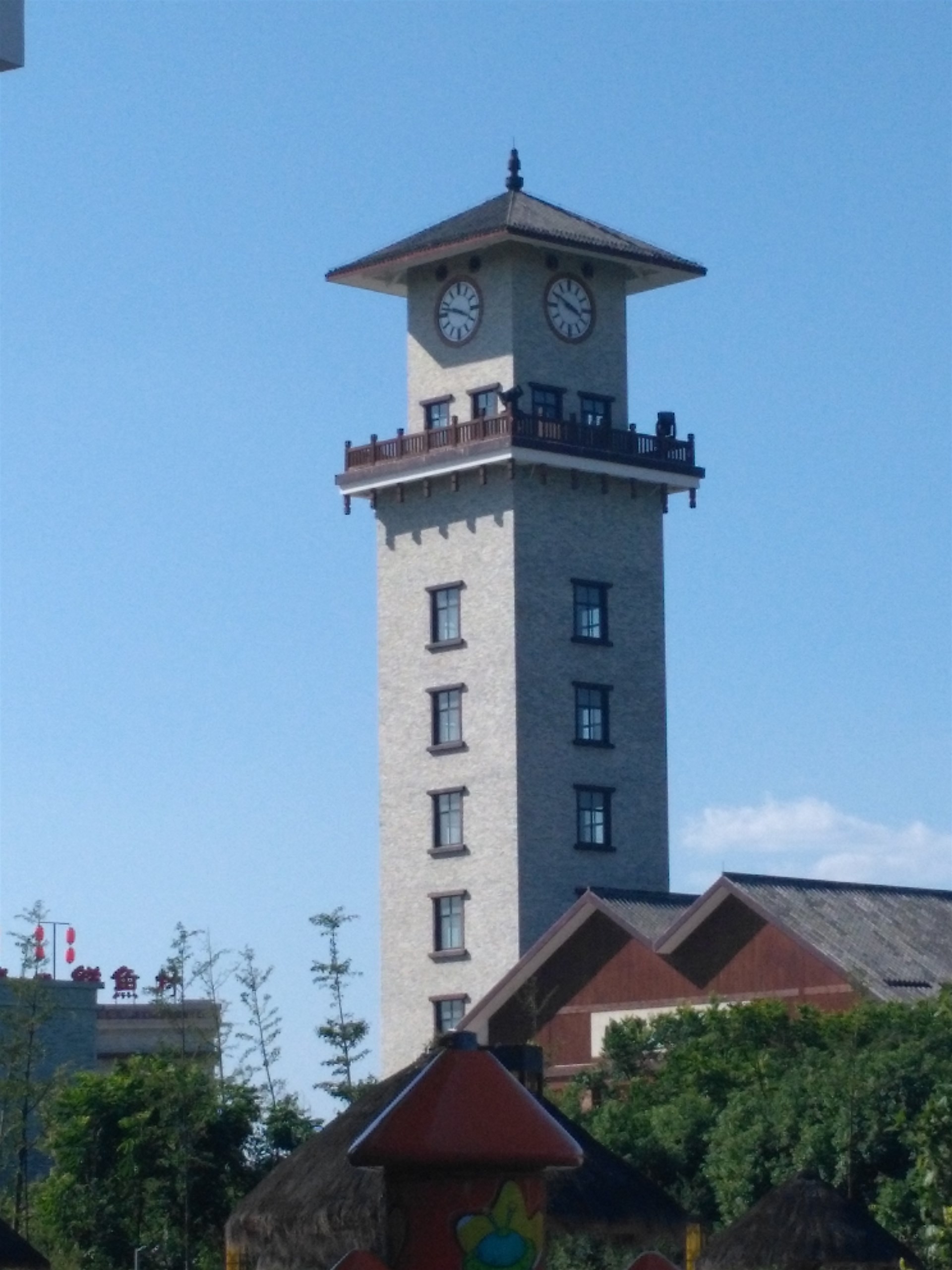 塔楼大钟 QM-3 大型建筑塔钟 墙体大钟 烟台启明时钟7