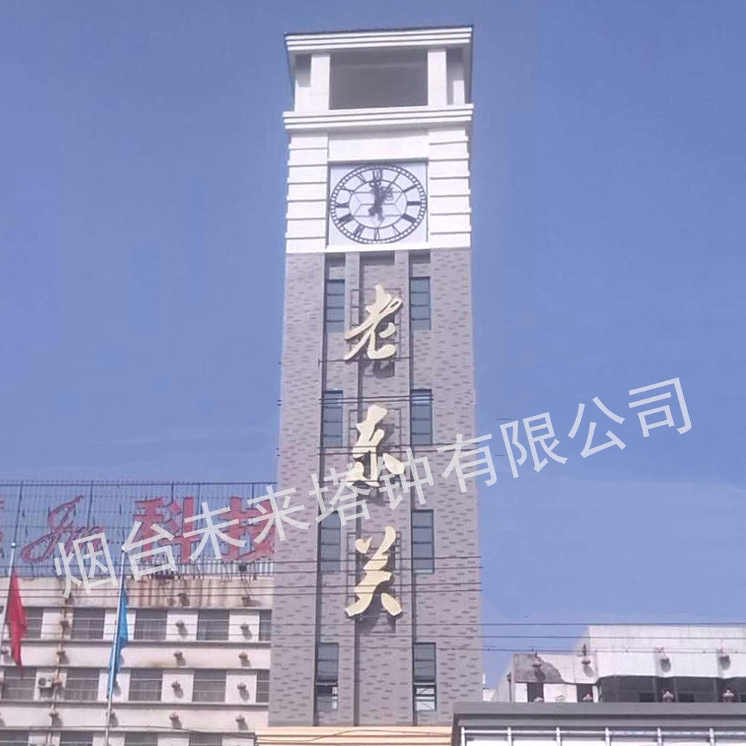 烟台未来塔钟生产制作安装WL-VII建筑大钟 户外塔钟 外墙塔钟