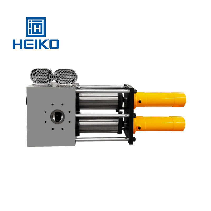 海科HK-DP-2R双柱换网器--热熔胶自动换网器 塑机辅机5