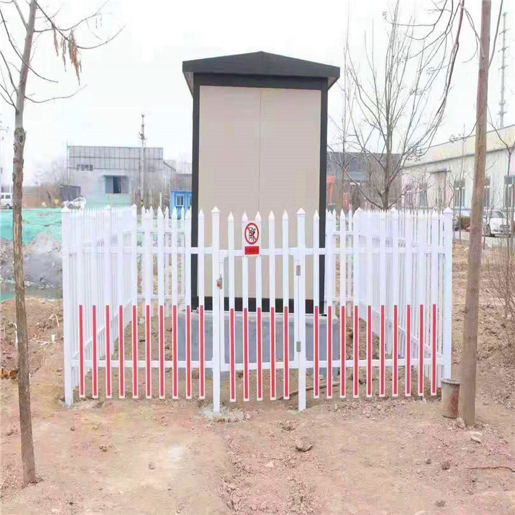 华朋销售 pvc塑钢草坪围栏 草坪pvc护栏 草坪护栏塑料2