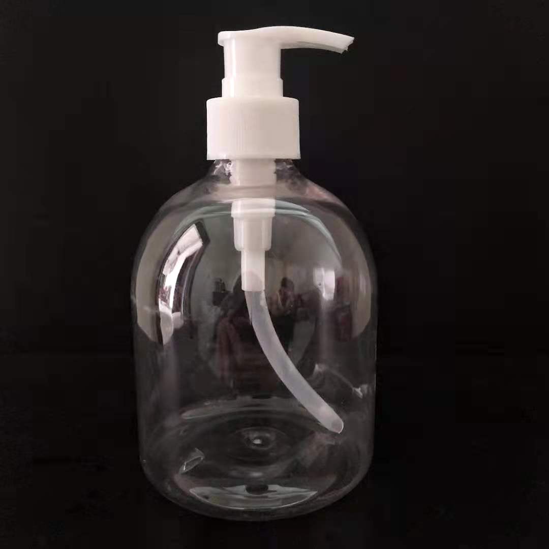 70塑料瓶生产厂家批发500ML洗手液 消毒液瓶 按压式洗手液瓶液体瓶喷壶食品罐青新3