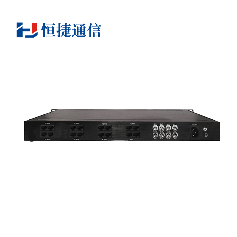 HJ-A2010S多业务光端机HJ-A2010E(光纤传40路电话)单模单纤LC20km 1对 恒捷通信1