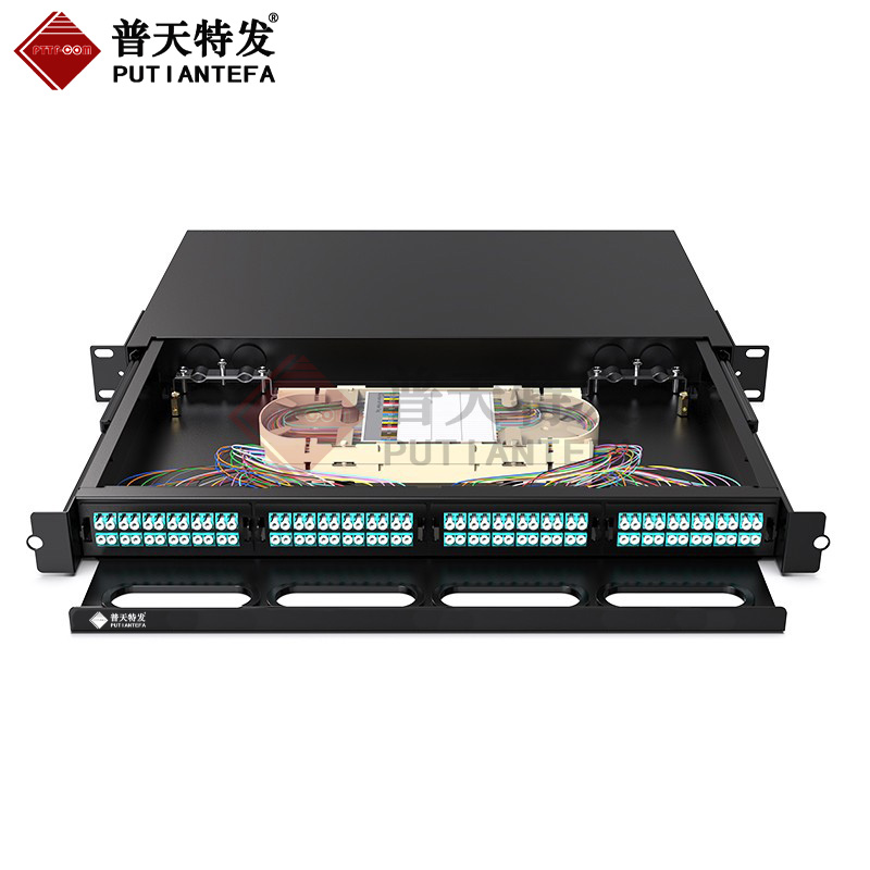 1U模块化24芯光纤终端盒光纤配线架 其他接续设备3