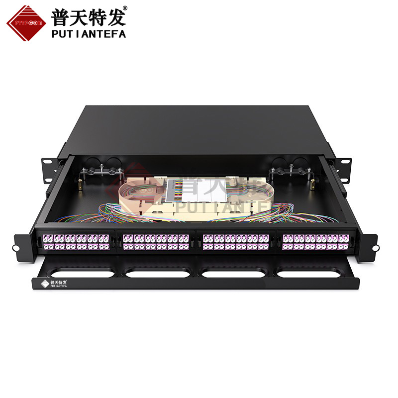 1U模块化24芯光纤终端盒光纤配线架 其他接续设备2