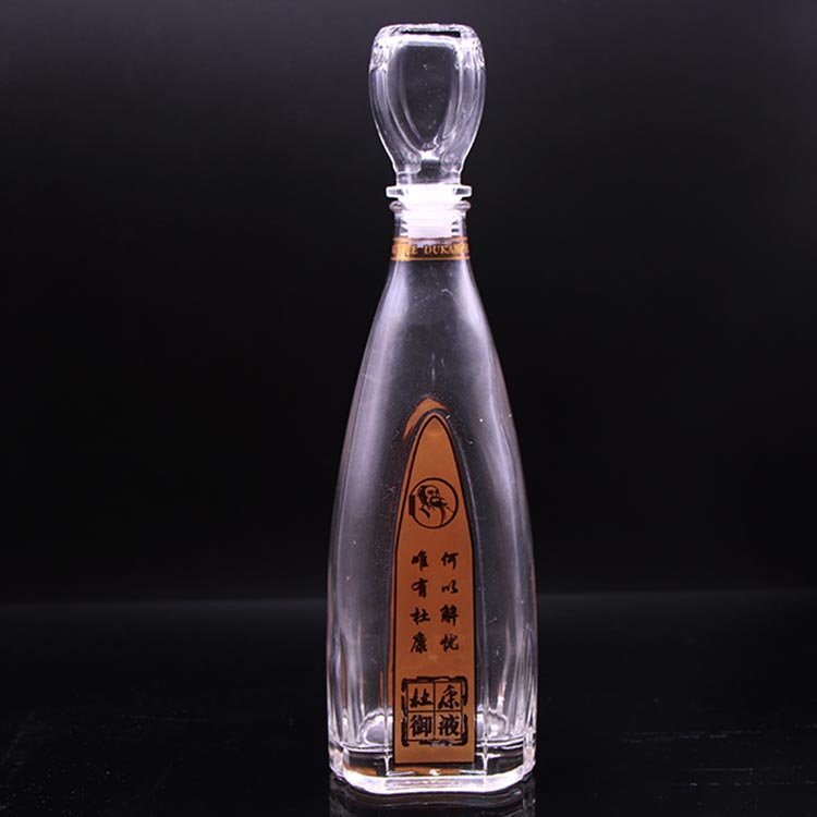 瑞美特直销 正方形酒瓶 水滴瓶 白酒瓶 可加工定制 玻璃瓶2