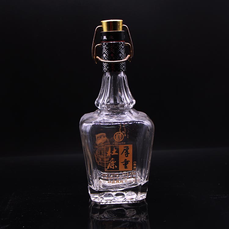 厂家直供 喷涂酒瓶 瑞美特加工定制 玻璃瓶3