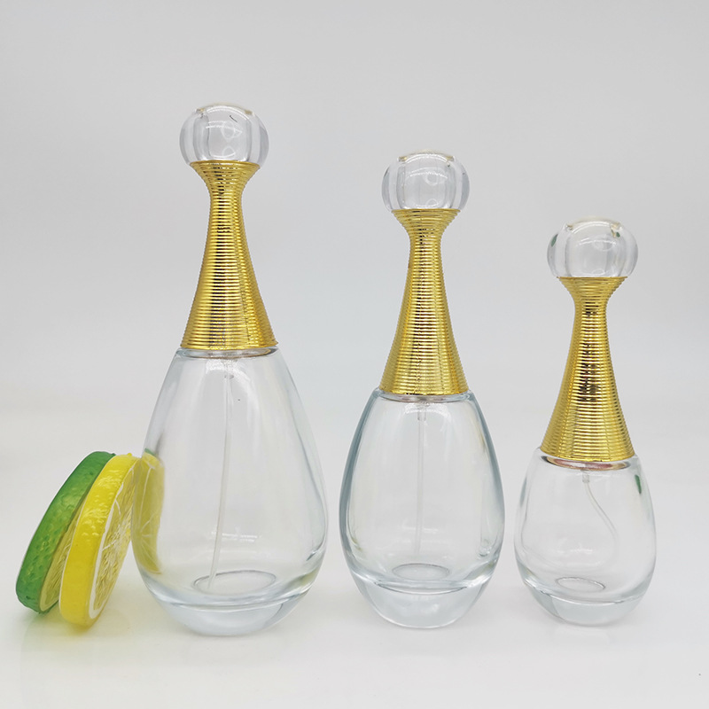 高端香水瓶 香水玻璃瓶 晶白料香水瓶定制 精油瓶批发2