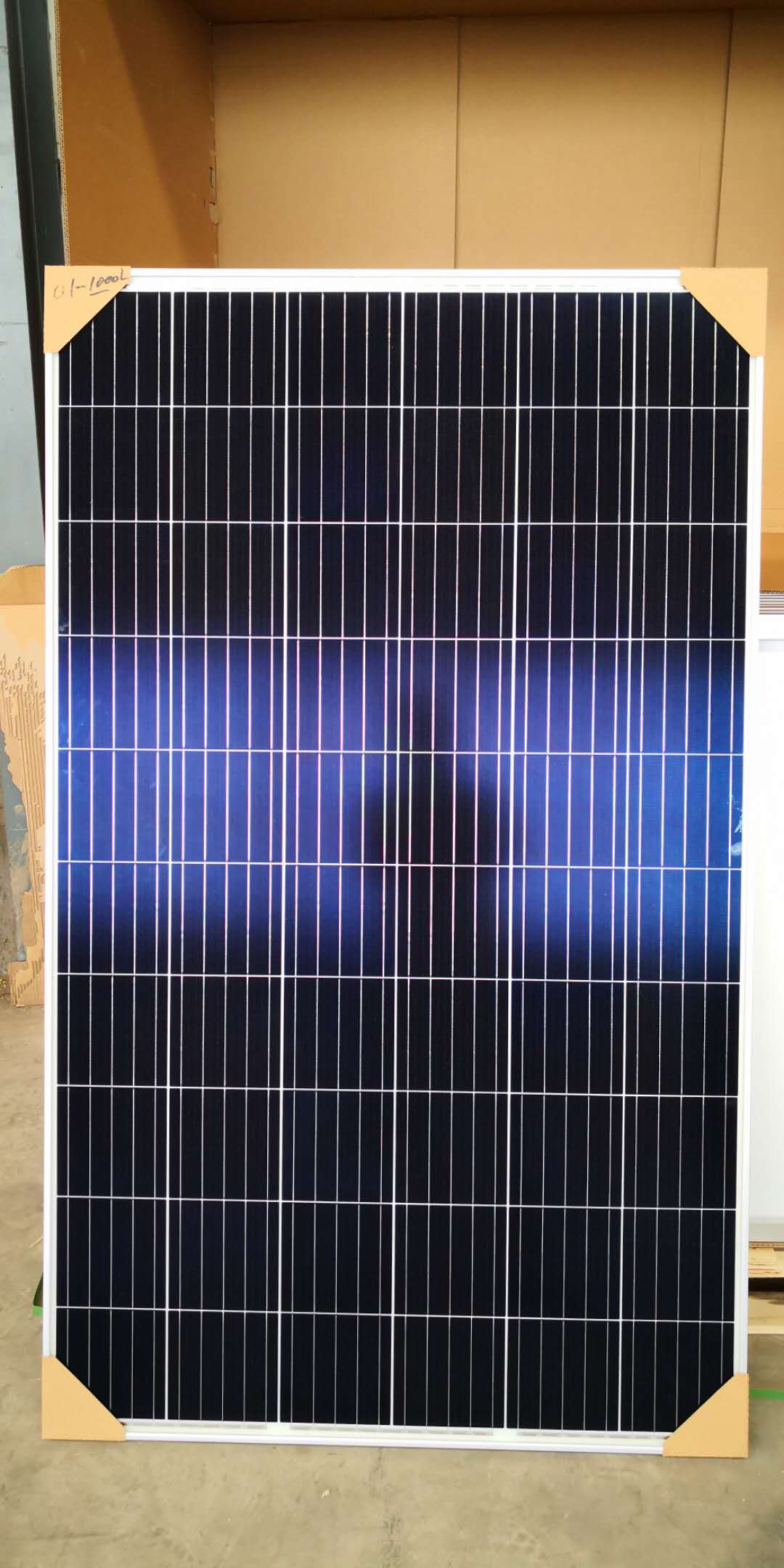 光伏发电专用 光伏板 晶信单晶370W 太阳能电池板 太阳能并网专用1