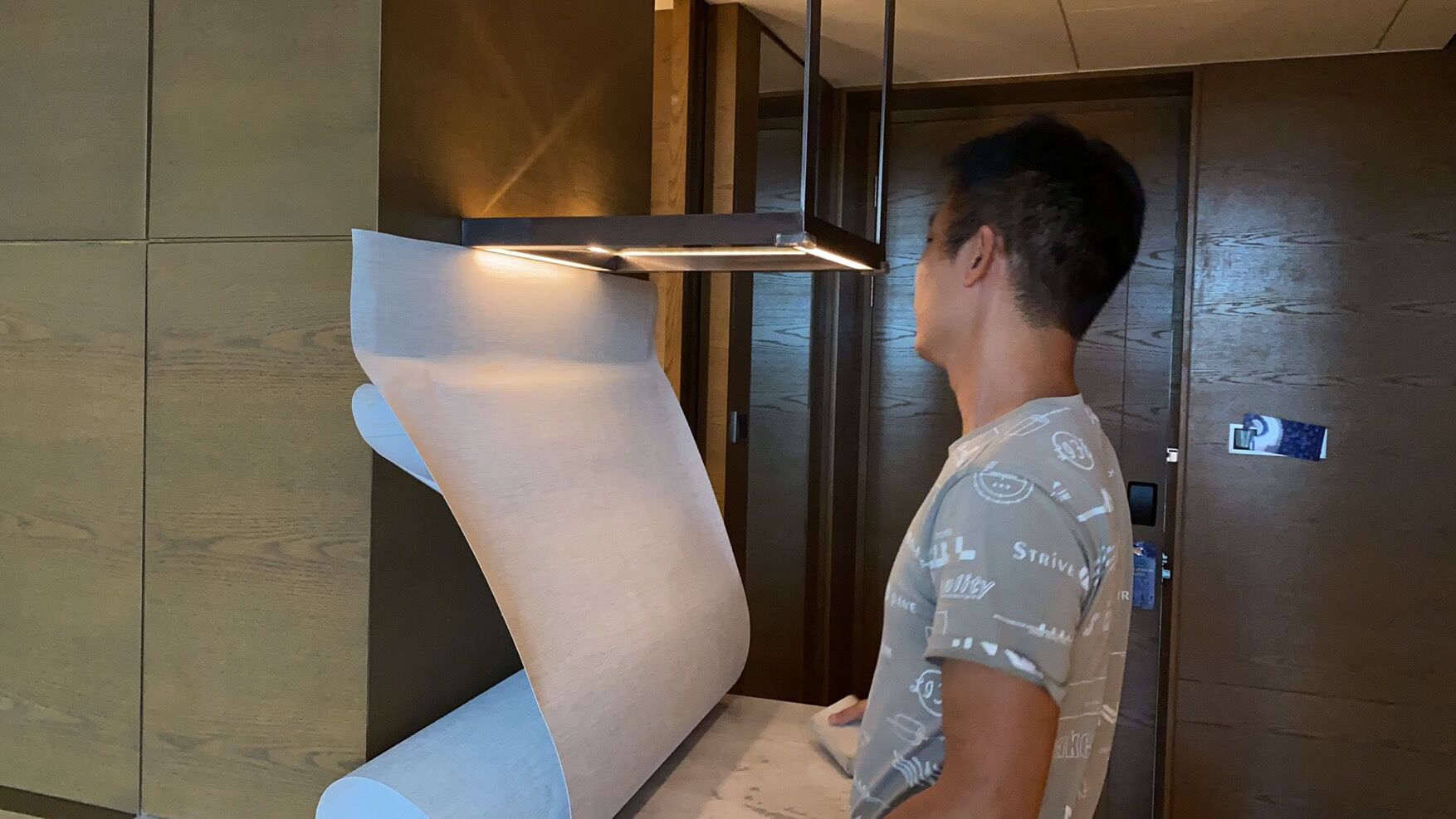 厦门翻新贴膜电梯大堂装饰膜艺术膜 品质保障欢迎来电 墙纸、壁纸2