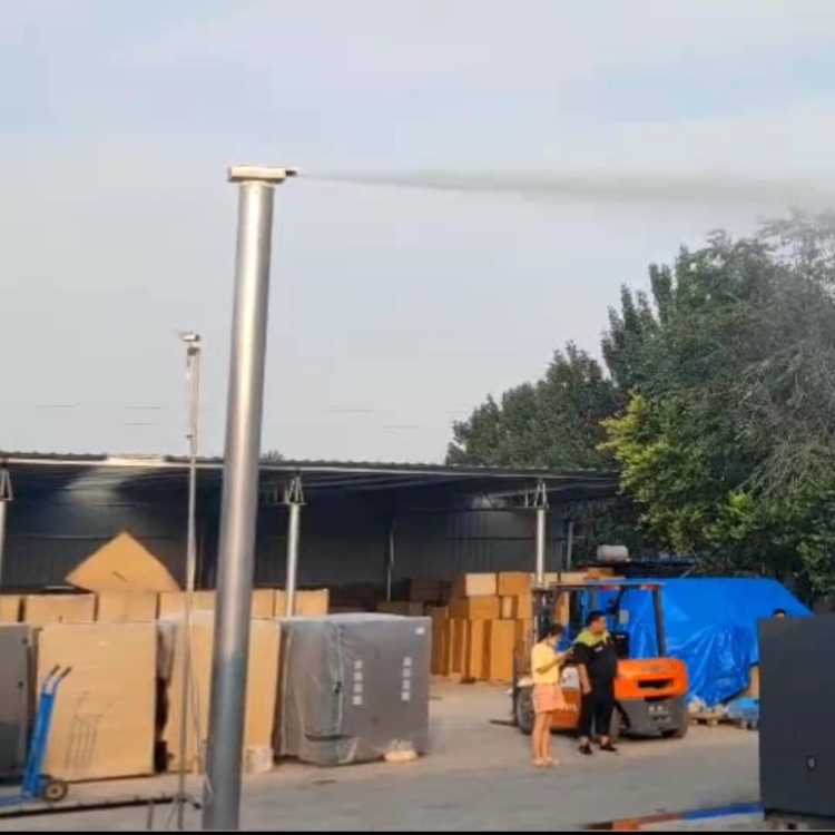 工业加湿器 现货供应 欢迎选购 降尘雾桩 全自动雾桩降尘系统7