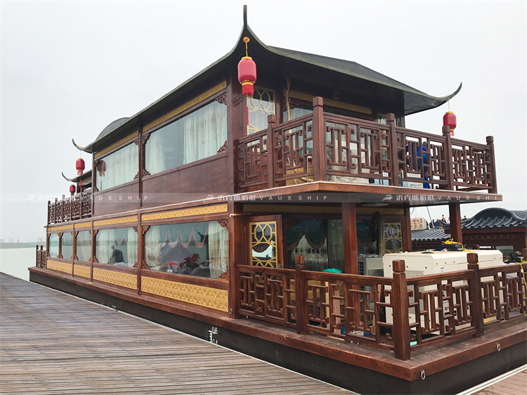 休闲表演船 18米双层画舫船 木质观光游览客船 船舶 供应5
