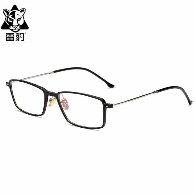 雷豹新款全框tr眼镜框方形细框韩版个性男士商务近视眼镜厂家直销3