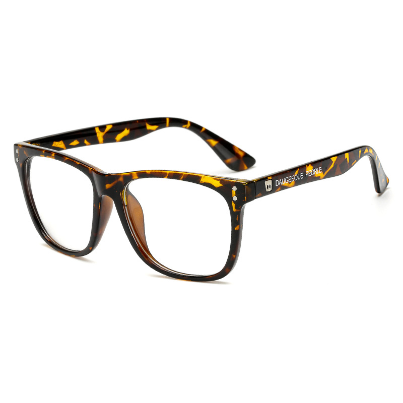 明星同款大框TR90眼镜架 复古潮流男女士平光眼镜批发 新款平光镜2