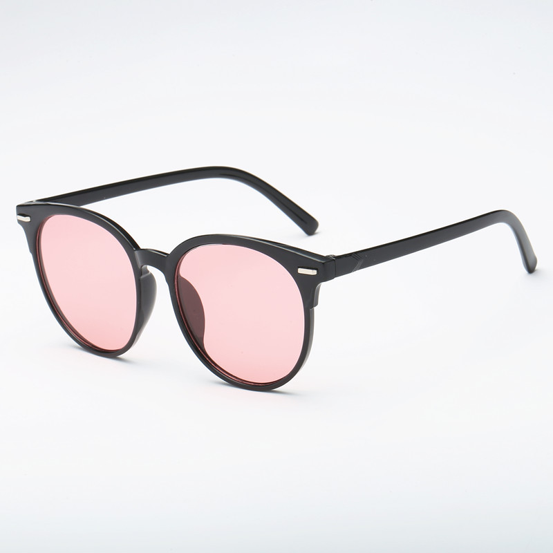 新款太阳镜 复古彩膜太阳眼镜韩版潮流墨镜女士遮阳眼镜15976批发2