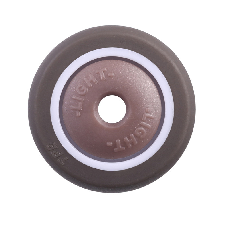 工艺品小滚轮 1寸tpe静音耐磨单轮 直径2513带轴承单轮片 CMCL E00120 品质款1