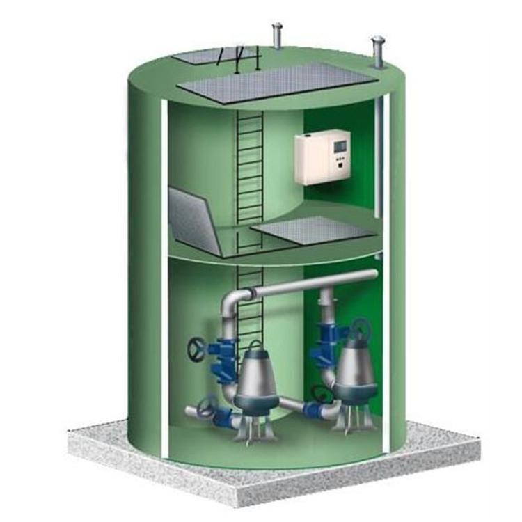 一体化泵站 全国直销 厂家定制 污水处理成套设备 岱云 玻璃钢污水泵站