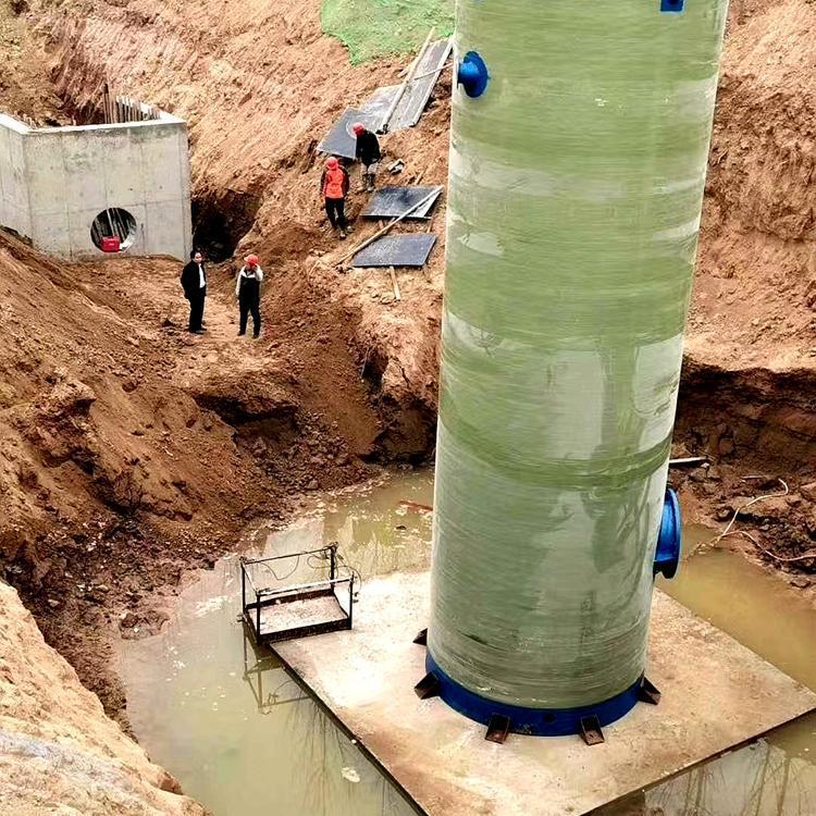 一体化泵站 全国直销 厂家定制 污水处理成套设备 岱云 玻璃钢污水泵站7