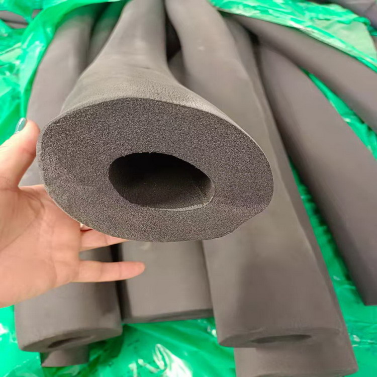 奥美斯橡塑保温管 高密度橡塑管 定做20厚发泡橡塑海绵保温管1