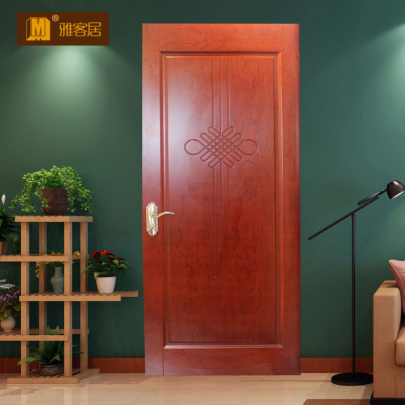 武汉 平开门 厂家直销批发定制 时尚环保烤漆房门实木套装室内门1