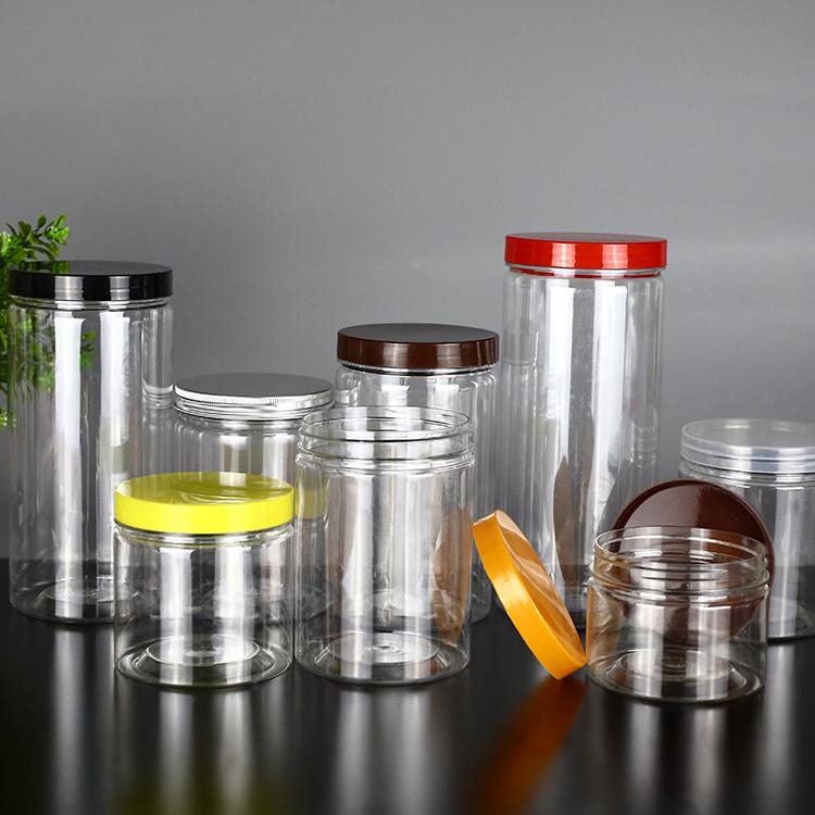 密封罐 大容量塑料食品罐 花茶罐 广航塑料 干果塑料易拉罐3