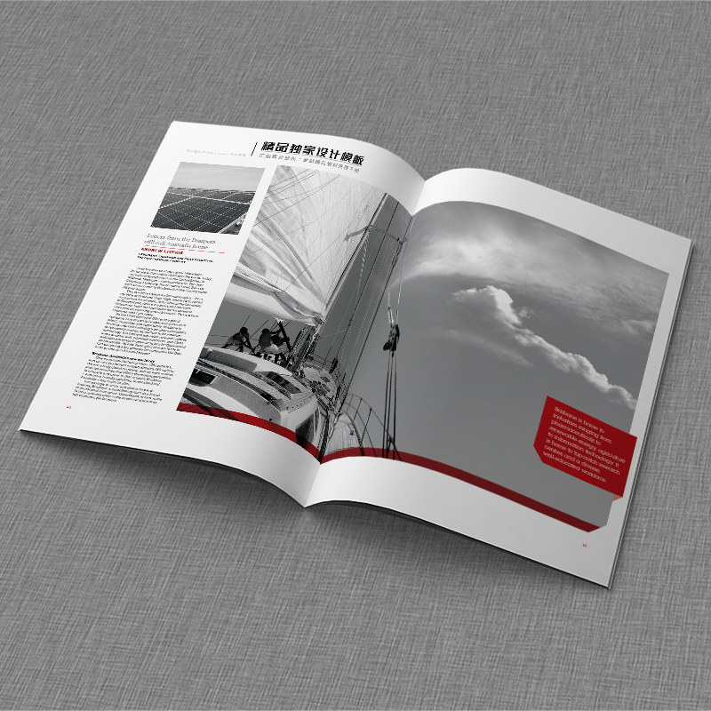 飞讯印刷厂 宣传册印刷 郑州产品画册印刷厂家3