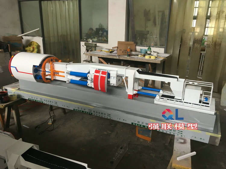 盾构机模型地铁隧道施工模型实训装置长沙强联 其他教学模型、器材