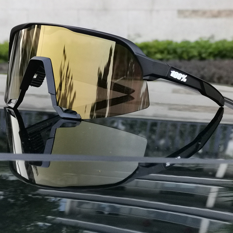 经典款户外运动眼镜环法自行车运动夺冠款S3骑行运动眼镜三片装套装骑行户外眼镜7