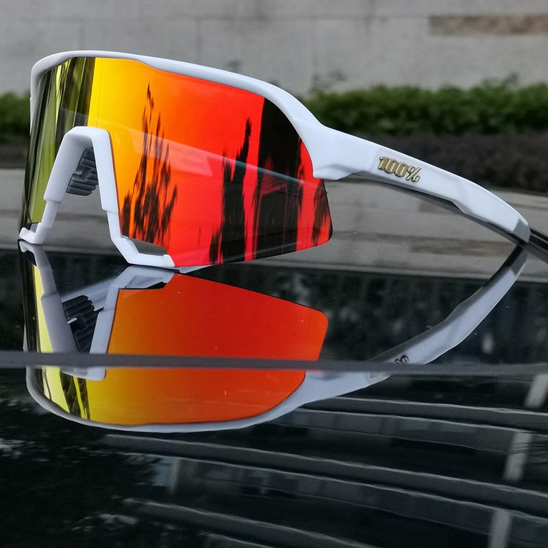 经典款户外运动眼镜环法自行车运动夺冠款S3骑行运动眼镜三片装套装骑行户外眼镜10