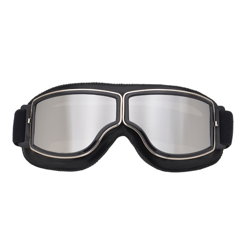 户外复古哈雷眼镜 定制摩托车风镜 骑行眼镜、风镜 哈雷摩托车风镜现货4